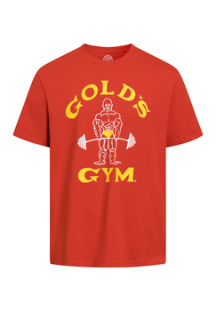 Golds Gym Classic Joe Sport T-Shirt Red